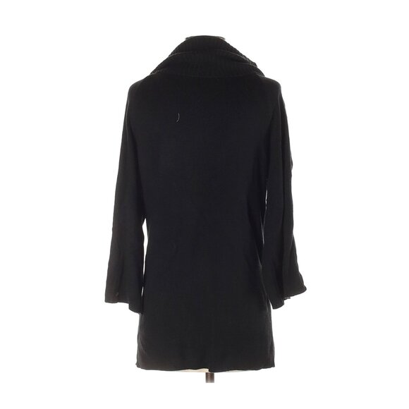 Kenneth Cole Black Knit Cowl Neck Sweater Womens S - Picture 2 of 6